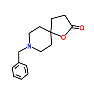 8-Benzyl-1-oxa-8-azaspiro[4.5]decan-2-one Structure,35296-14-1Structure