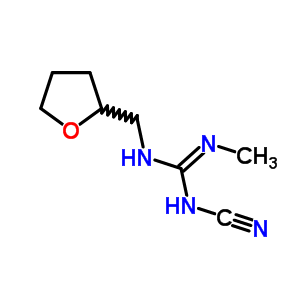 N-cyano-n-[(tetrahydrofuran-2-yl)methyl]-n-methylguanidine Structure,353254-66-7Structure