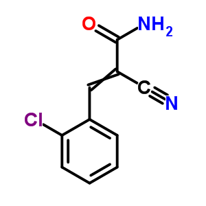 3-(2-Chlorophenyl)-2-cyano-prop-2-enamide Structure,3533-10-6Structure