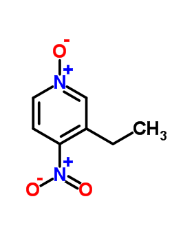 4-Nitro-3-ethylpyridine n oxide Structure,35363-12-3Structure