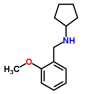 环戊基-(2-甲氧基苄基)-胺结构式_353777-76-1结构式