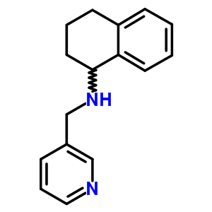 吡啶-3-甲基-(1,2,3,4-四氢-萘-1-基)-胺结构式_353778-55-9结构式