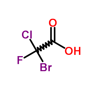 Bromochlorofluoroacetic acid Structure,354-03-0Structure