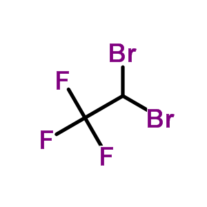 1,1-二溴-2,2,2-三氟乙烷结构式_354-30-3结构式