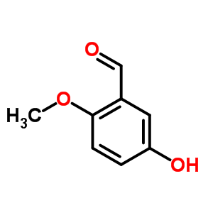 5-羟基-2-甲氧基苯甲醛结构式_35431-26-6结构式