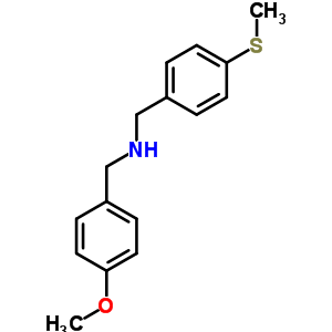 (4-Methoxy-benzyl)-(4-methylsulfanyl-benzyl)-amine Structure,355381-56-5Structure