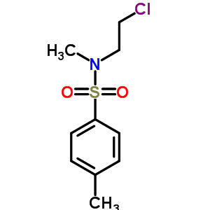 N-(2-chloroethyl)-n,4-dimethyl-benzenesulfonamide Structure,3559-07-7Structure