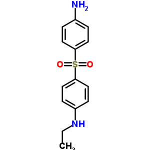 Benzenamine,4-[(4-aminophenyl)sulfonyl]-n-ethyl- Structure,3572-34-7Structure