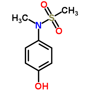 N-(4-hydroxyphenyl)-n-methyl-methanesulfonamide Structure,3572-85-8Structure