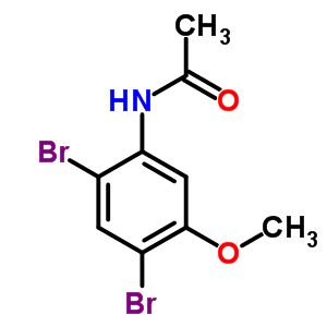 N-(2,4-dibromo-5-methoxy-phenyl)acetamide Structure,35736-51-7Structure