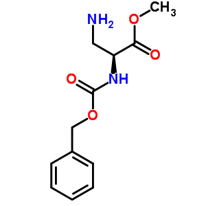 Methyl 2-(s)-[n-carbobenzyloxy]amino-3-aminopropionate hcl Structure,35761-27-4Structure