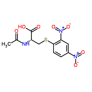 S-(2,4-dinitrophenyl)mercapturic acid Structure,35897-25-7Structure