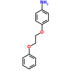 4-(2-苯氧基乙氧基)苯胺结构式_35965-96-9结构式