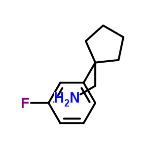 C-[1-(3-氟-苯基)-环戊基]-甲胺结构式_359715-61-0结构式