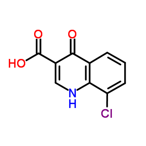 8-Chloro-4-oxo-1,4-dihydroquinoline-3-carboxylic acid Structure,35975-71-4Structure