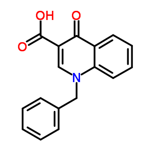 1-Benzyl-1,4-dihydro-4-oxo-3-quinolinecarboxylic acid Structure,35975-86-1Structure