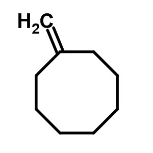 亚甲基环辛烷结构式_3618-18-6结构式