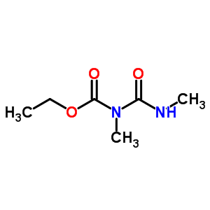 Ethyl n-methyl-n-(methylcarbamoyl)carbamate Structure,36209-14-0Structure