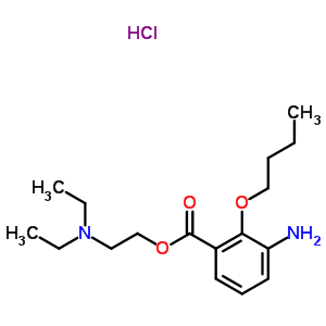 美布卡因结构式_3624-87-1结构式