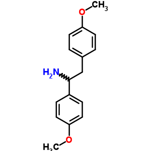 1,2-双-(4-甲氧基-苯基)-乙胺结构式_36265-54-0结构式