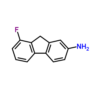 9H-fluoren-2-amine,8-fluoro- Structure,363-14-4Structure