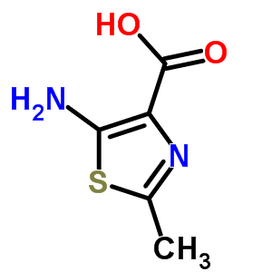 4-Thiazolecarboxylic acid,5-amino-2-methyl- Structure,36405-01-3Structure