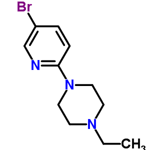 1-(5-溴-2-吡啶)-4-乙基哌嗪结构式_364794-57-0结构式