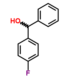 4-氟二苯基甲醇结构式_365-22-0结构式