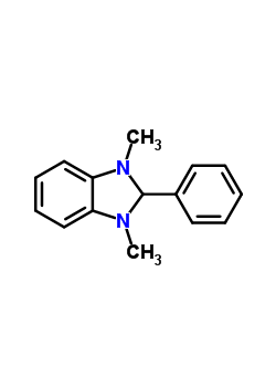 1,3-Dimethyl-2-phenylbenzimidazoline Structure,3652-92-4Structure