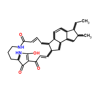 斑鸠霉素结构式_36531-78-9结构式