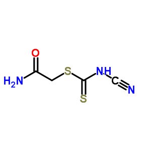 2-(Cyanothiocarbamoylsulfanyl)acetamide Structure,36598-40-0Structure