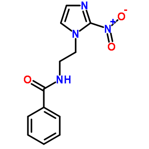 Benzamide,n-[2-(2-nitro-1h-imidazol-1-yl)ethyl]- Structure,36664-11-6Structure