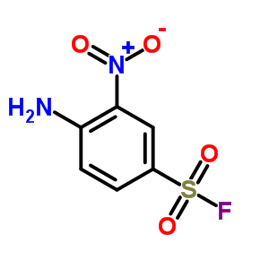 Benzenesulfonylfluoride, 4-amino-3-nitro- Structure,367-87-3Structure