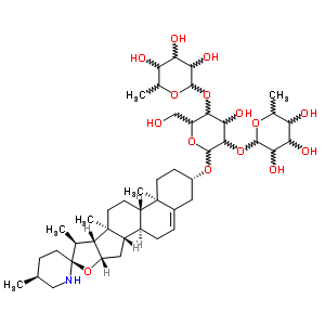 Beta-solamarine Structure,3671-38-3Structure