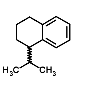 Naphthalene,1,2,3,4-tetrahydro-1-(1-methylethyl)- Structure,36748-60-4Structure