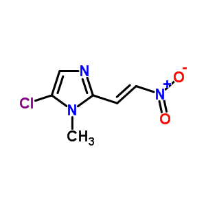 Imidazole,5-chloro-1-methyl-2-(2-nitrovinyl)- Structure,36941-60-3Structure