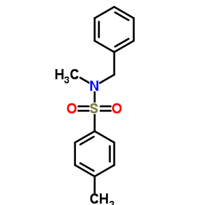 N-benzyl-n,4-dimethyl-benzenesulfonamide Structure,3695-02-1Structure