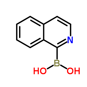 1-Isoquinolinylboronic acid Structure,3696-36-4Structure