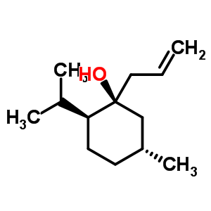 (1S,2s,5r)-1-allyl-2-isopropyl-5-methylcyclohexanol Structure,369651-27-4Structure