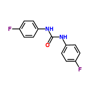 1,3-Bis(4-fluorophenyl)urea, 97% Structure,370-22-9Structure