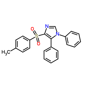 1,5-Diphenyl-4-tosylimidazole Structure,37118-25-5Structure