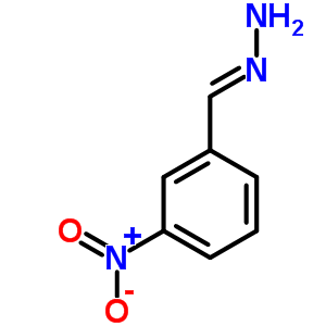 Benzaldehyde, 3-nitro-,hydrazone Structure,3718-22-7Structure