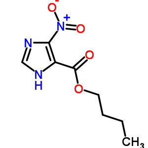 1H-imidazole-4-carboxylicacid, 5-nitro-, butyl ester Structure,37447-02-2Structure