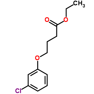 4-(3-Chloro-phenoxy)-butyric acid ethyl ester Structure,37483-53-7Structure