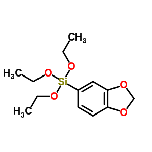 3,4-Methylenedioxyphenyltriethoxysilane Structure,376353-50-3Structure