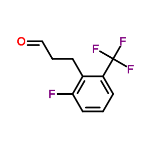 3-(2-Fluoro-6-trifluoromethyl-phenyl)-propionaldehyde Structure,376641-14-4Structure