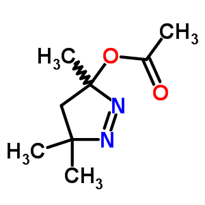 (3,5,5-Trimethyl-4h-pyrazol-3-yl) acetate Structure,37696-47-2Structure