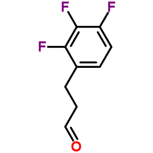 3-(2,3,4-Trifluoro-phenyl)-propionaldehyde Structure,377084-07-6Structure