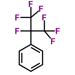 七氟异丙基苯结构式_378-34-7结构式