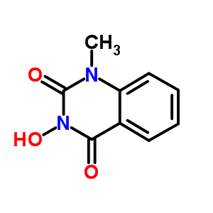 3-Hydroxy-1-methylquinazoline-2,4(1h,3h)-dione Structure,37833-99-1Structure